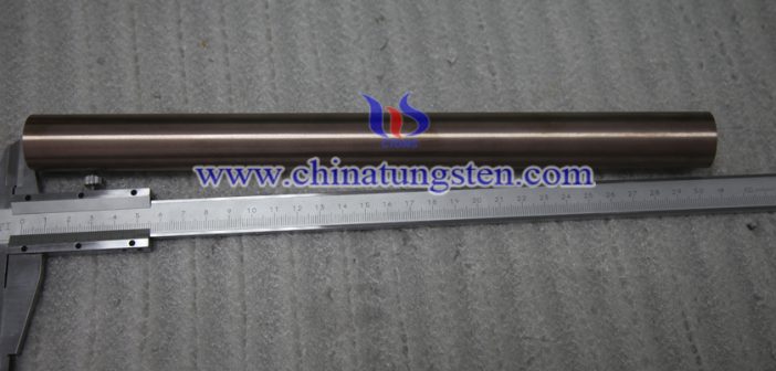 ?12x200mm钨铜合金棒图片