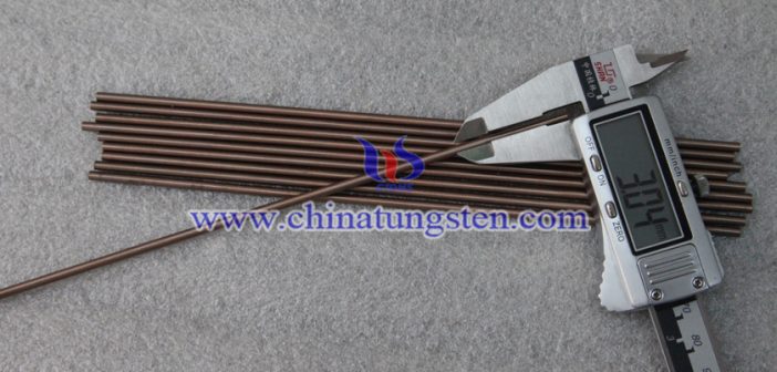 ?3x200mm钨铜合金棒图片