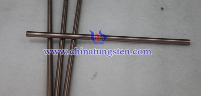 ?5x200mm钨铜合金棒图片