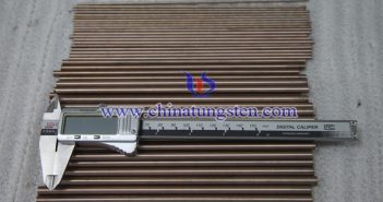 ?6x200mm钨铜合金棒图片