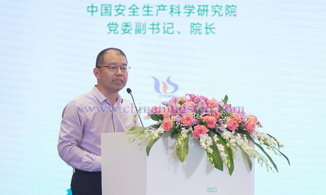 中国安全生产科学研究院党委副书记、院长 周福宝