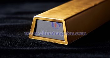 掺钨假金条图片